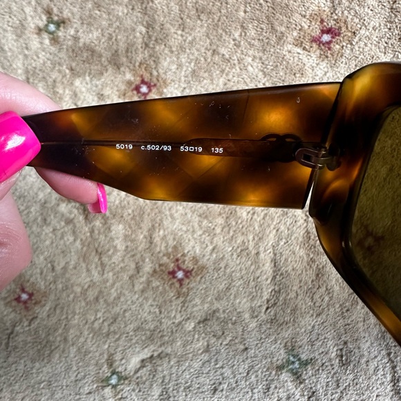 Chanel Square Sunglasses Tortoiseshell Acetate CC Logo - Picture 8 of 15